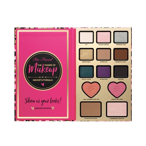 Too Faced x NikkiTutorials Power of Makeup Palette LIMITED EDITION - Picture 6 of 8